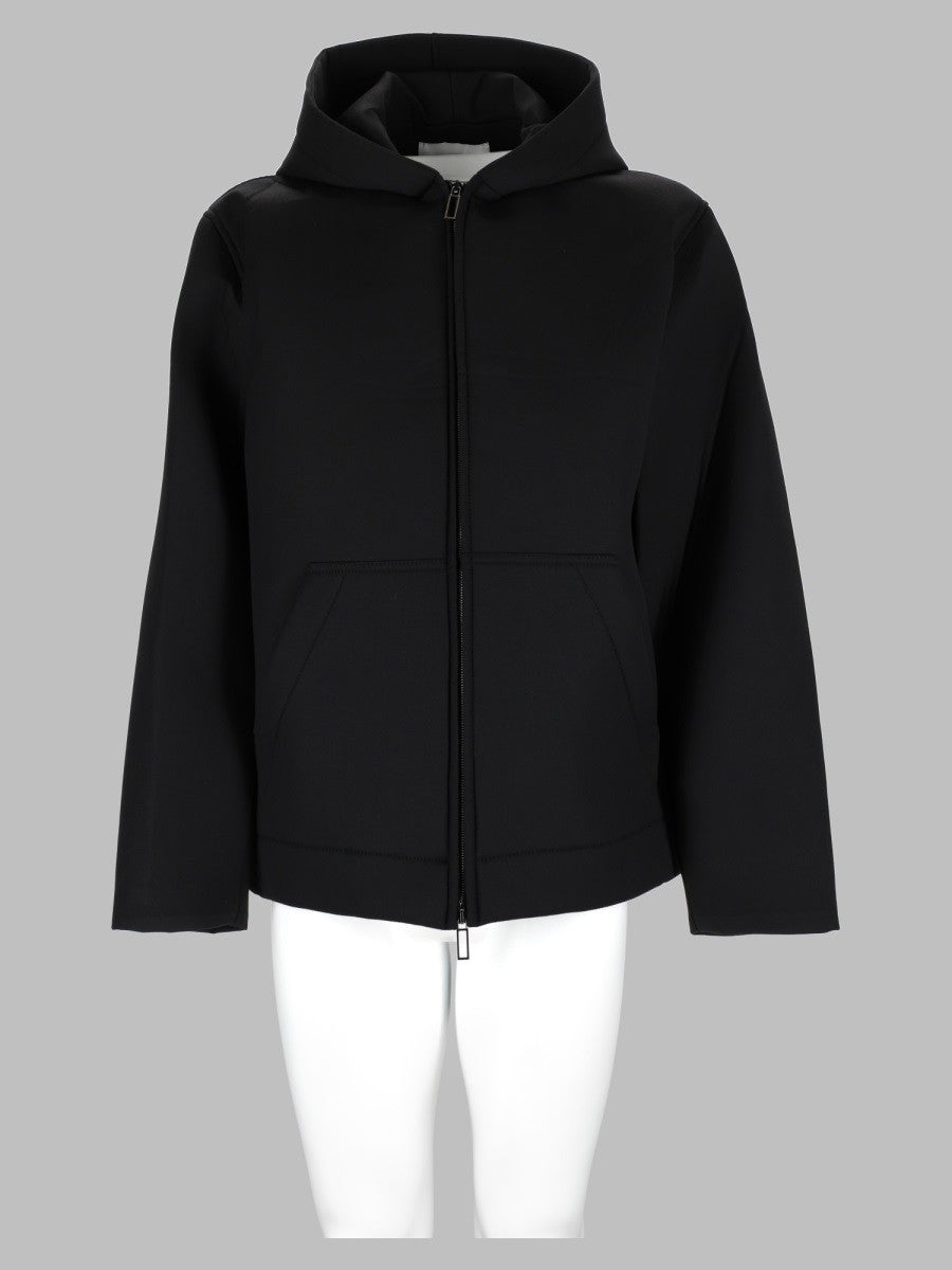 Cappotto Con Cappuccio e Zip