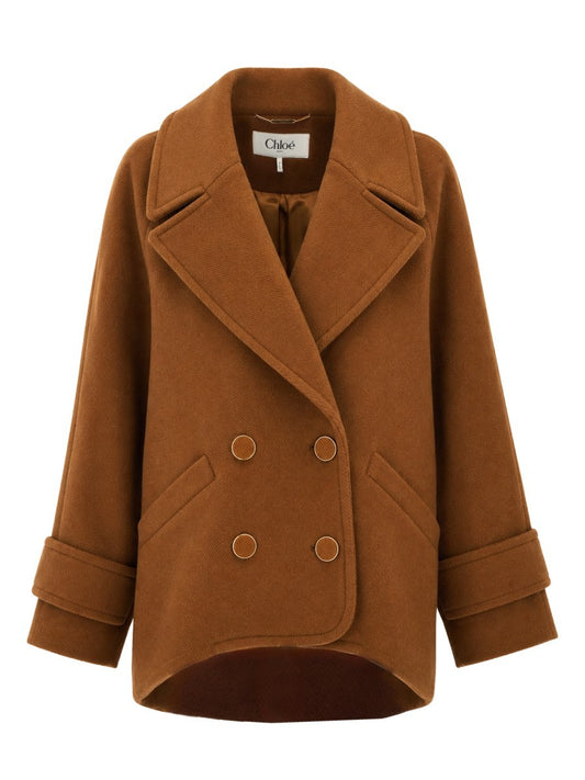 CAPPOTTO CORTO DOPPIOPETTO IN LANA