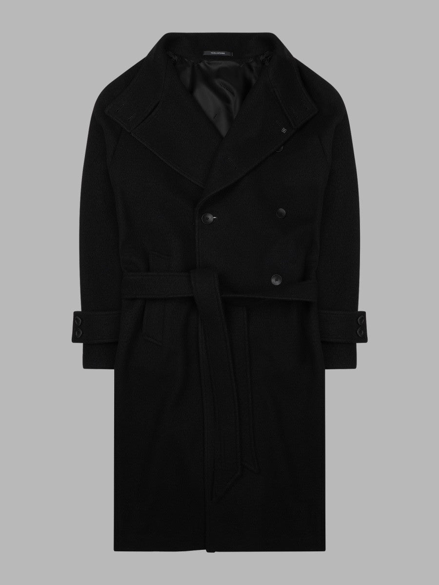 Cappotto Doppiopetto Con Cintura