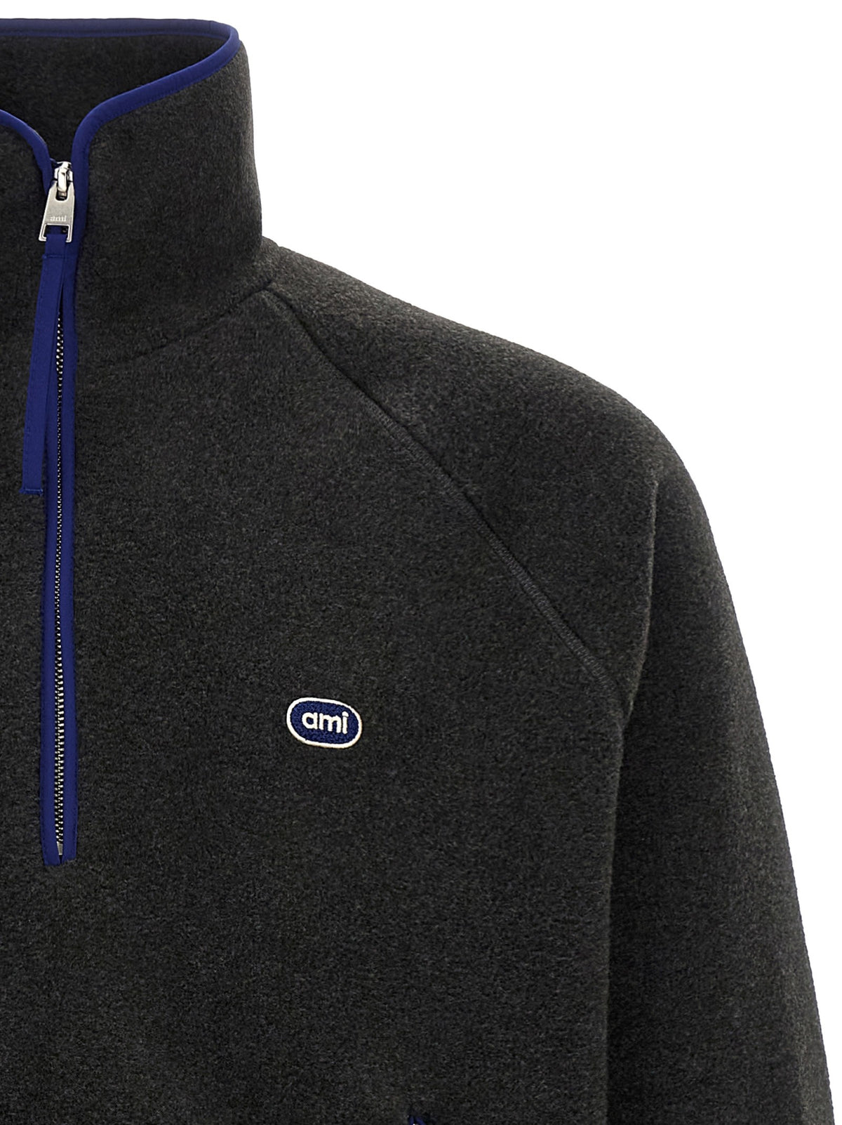 Carbon grey vareuse sweatshirt
