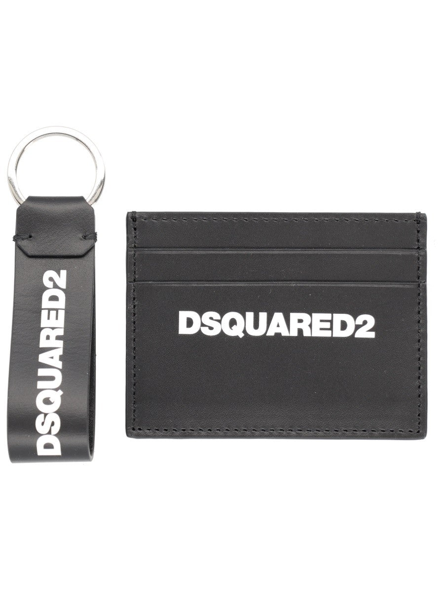 CARD HOLDER AND KEYCHAIN GIFT SET