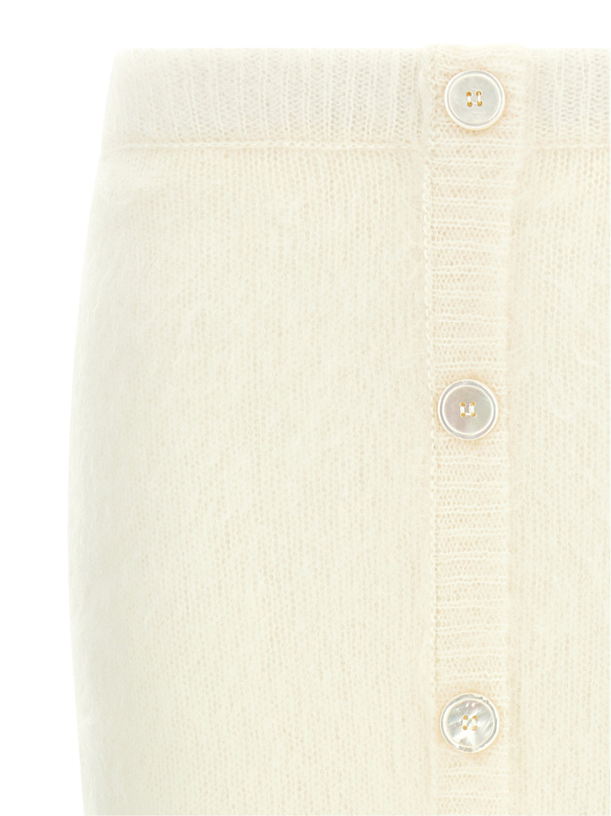 'Carded mohair' skirt