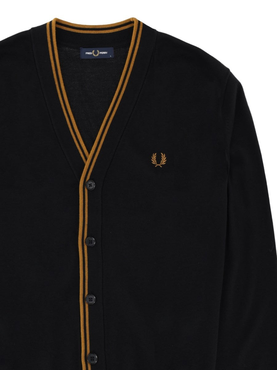 Cardigan Con Logo