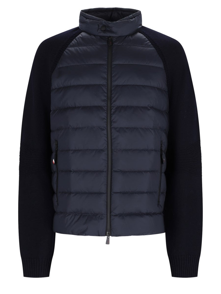 Cardigan Imbottito con Zip