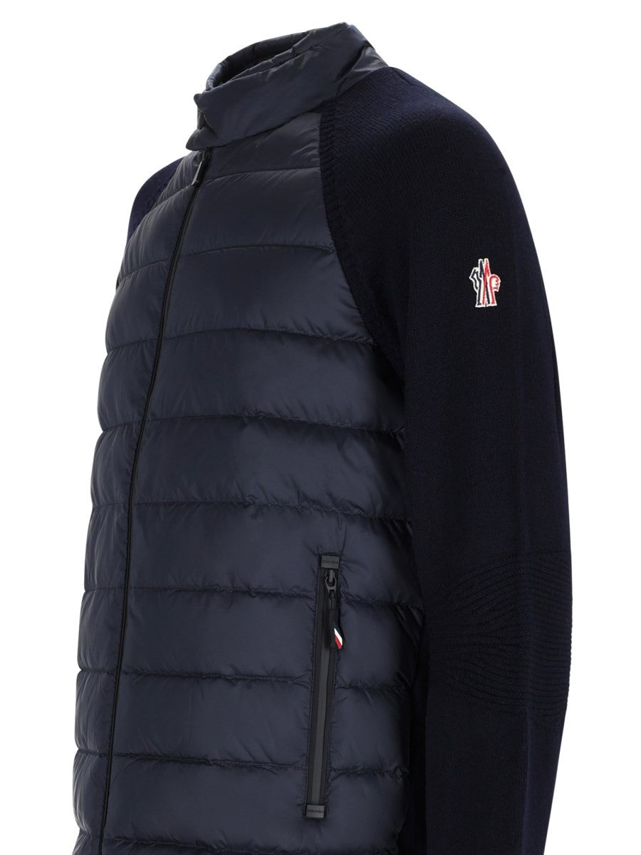 Cardigan Imbottito con Zip