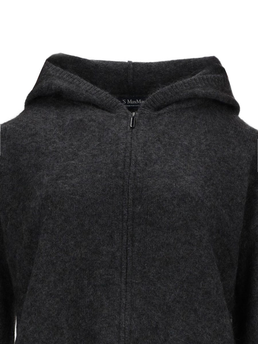 Cardigan In Filato Yak