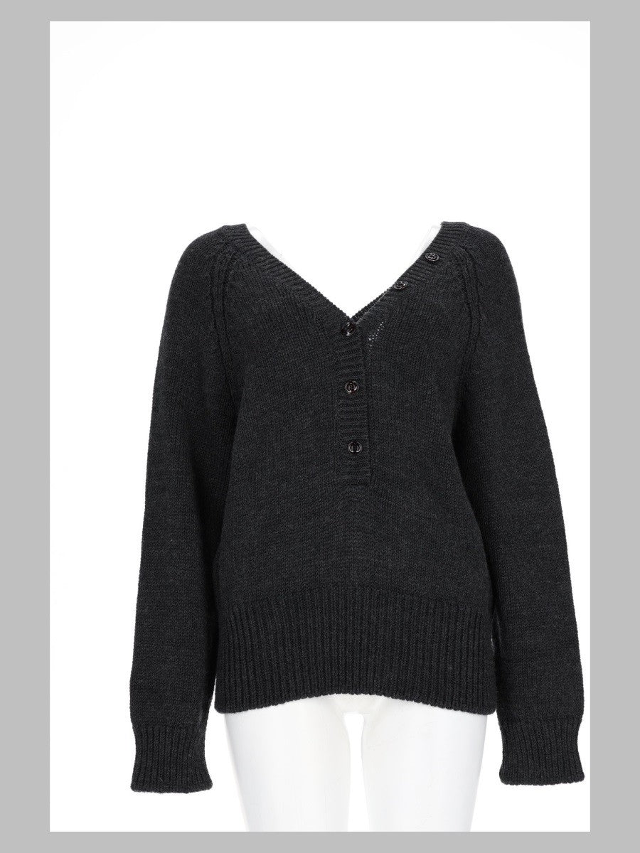 Cardigan In Lana Merino