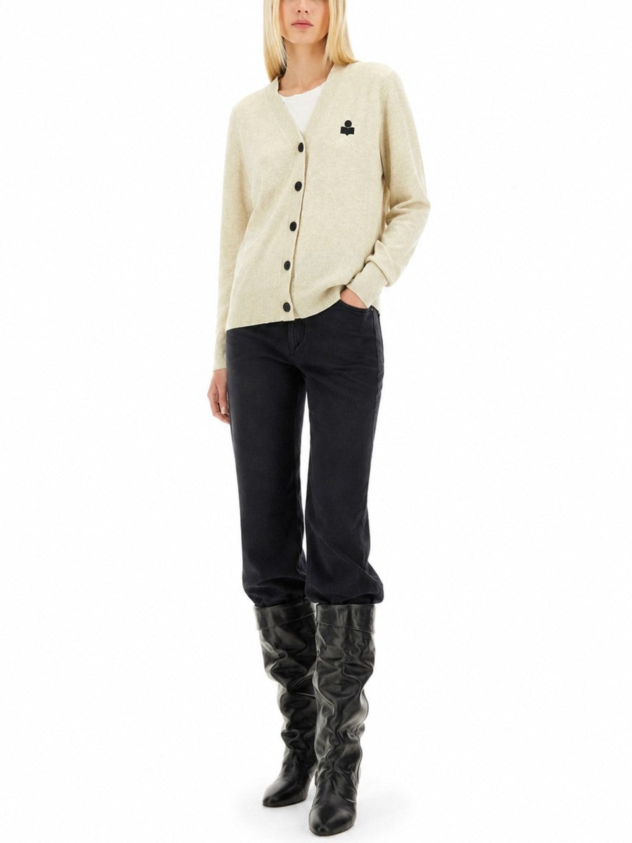 CARDIGAN "KARIN" CON LOGO