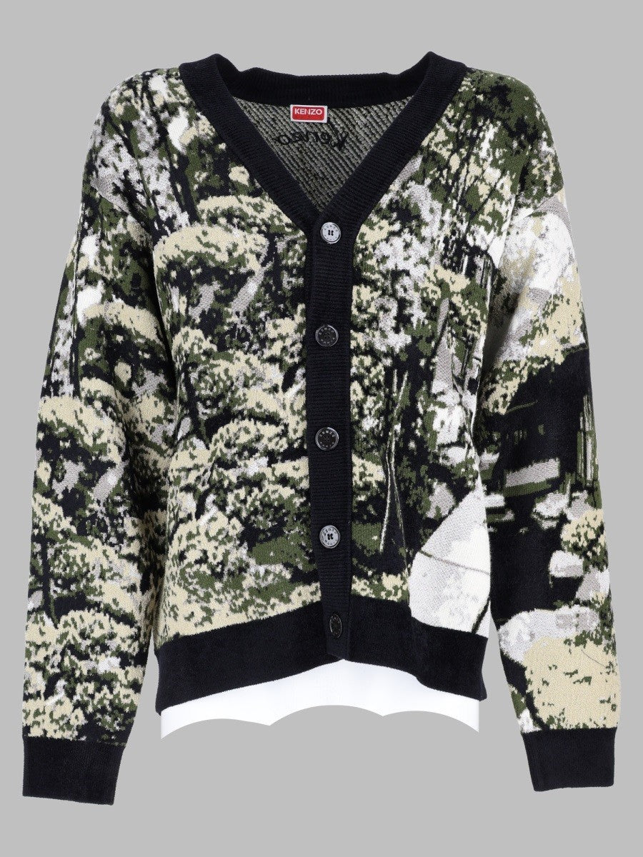 Cardigan "Kenzo Japanese Garden"