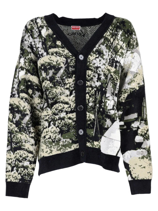 Cardigan "Kenzo Japanese Garden"