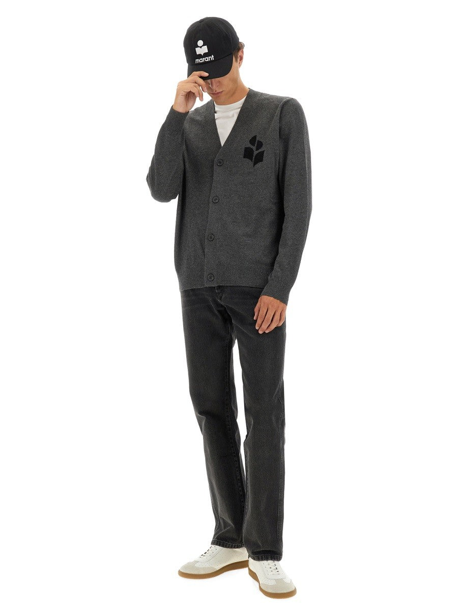 CARDIGAN WITH LOGO