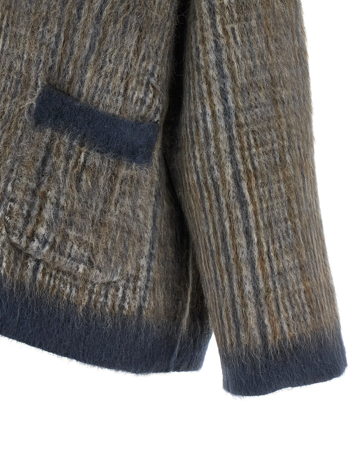 Cardigan with scarf