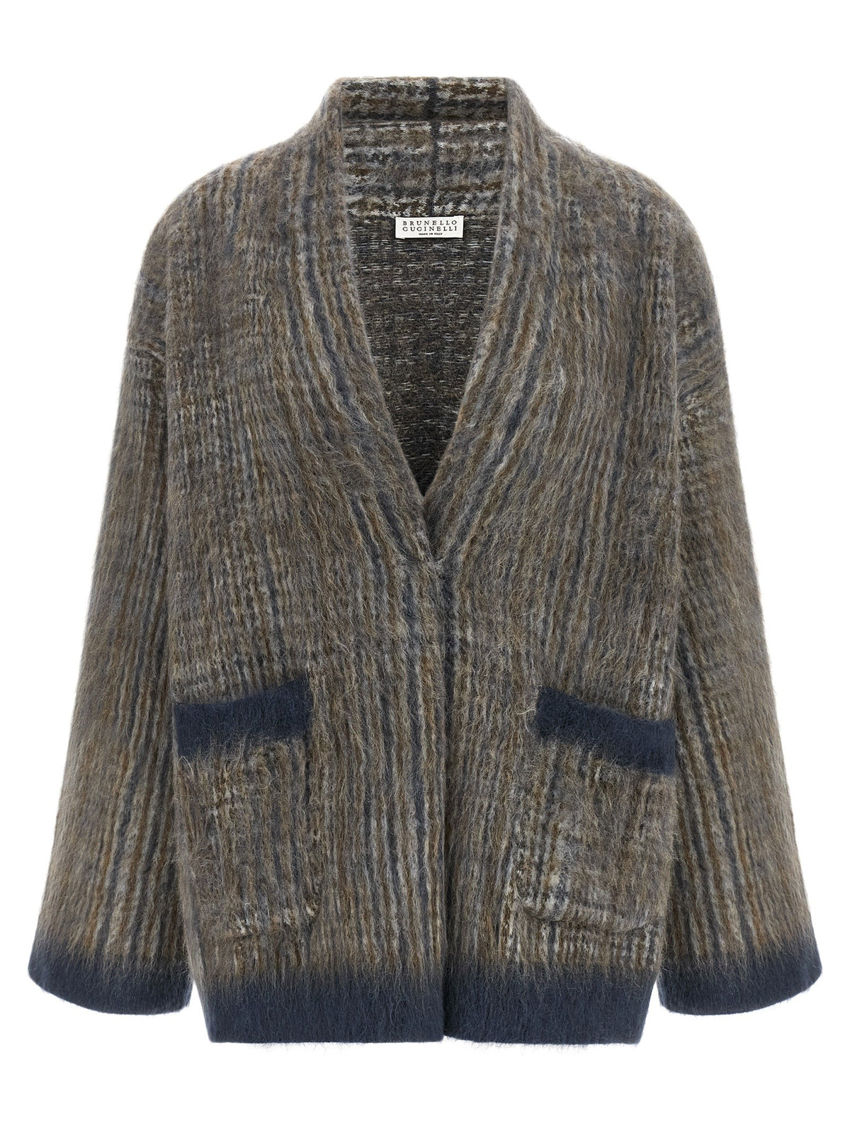 Cardigan with scarf