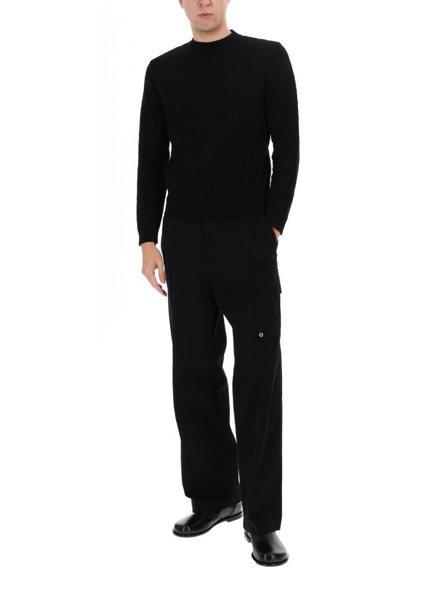 CARGO PANTS WITH LOGO