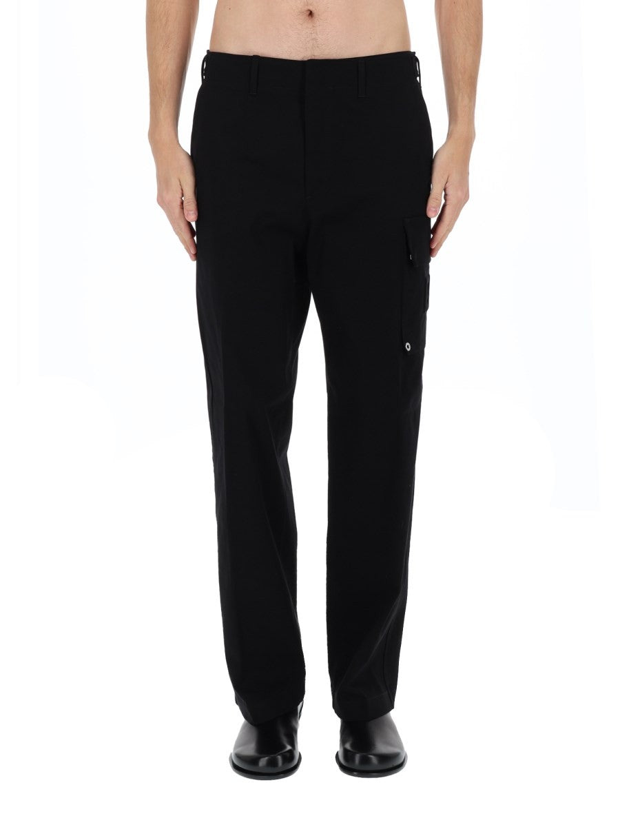 CARGO PANTS WITH LOGO