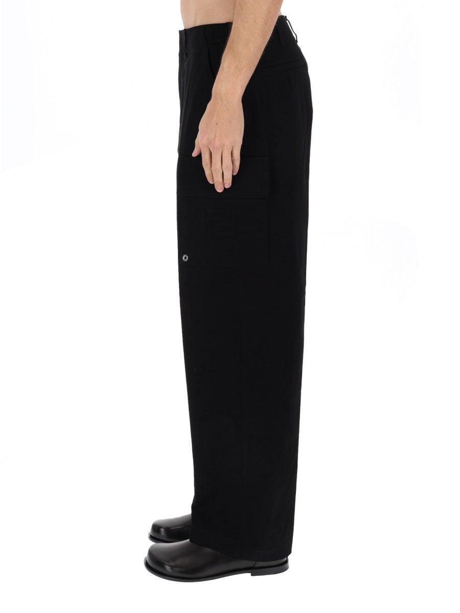 CARGO PANTS WITH LOGO
