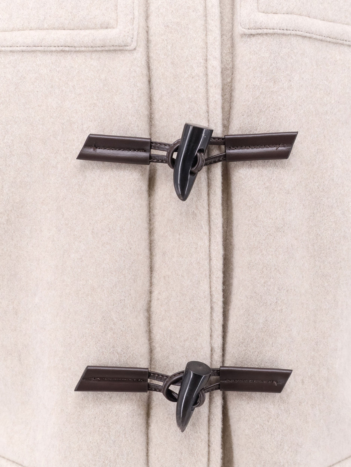 Cariso virgin wool and cashmere montgomery