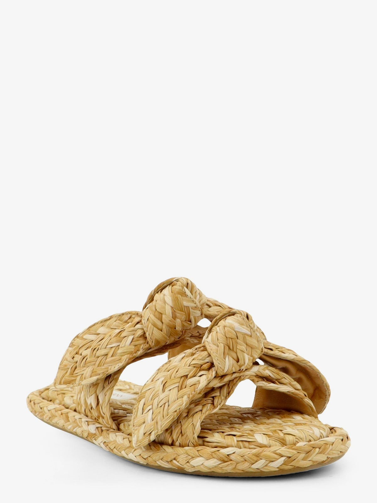 Carousel raffia sandals