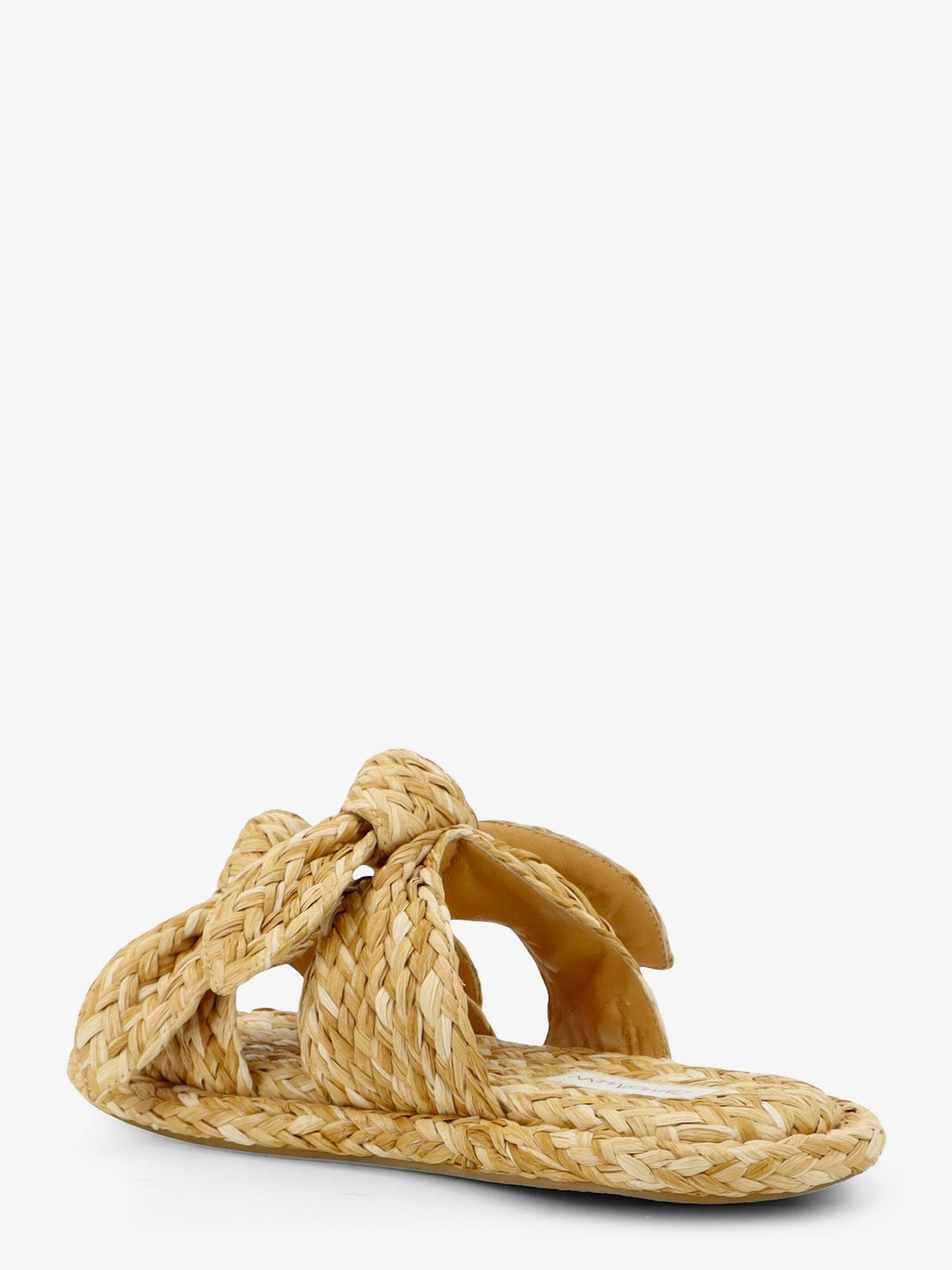 Carousel raffia sandals