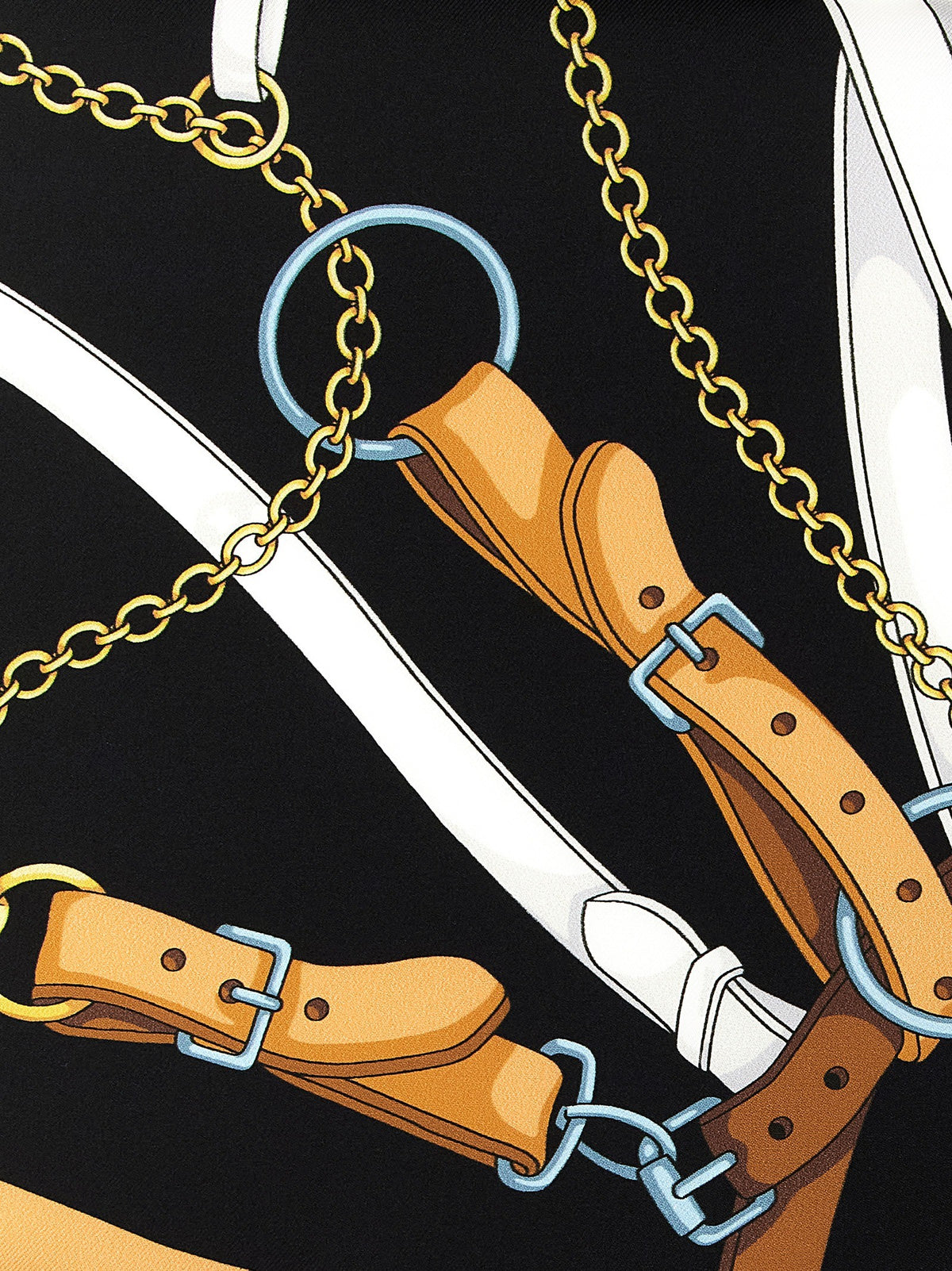 Carré silk twill