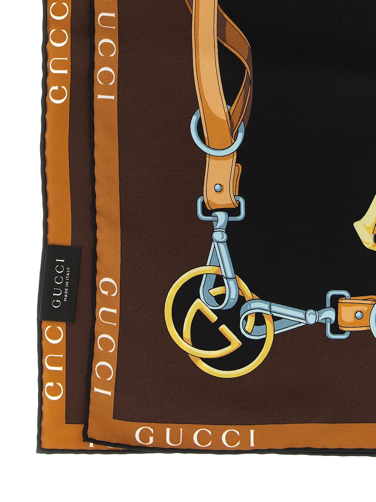 Carré silk twill