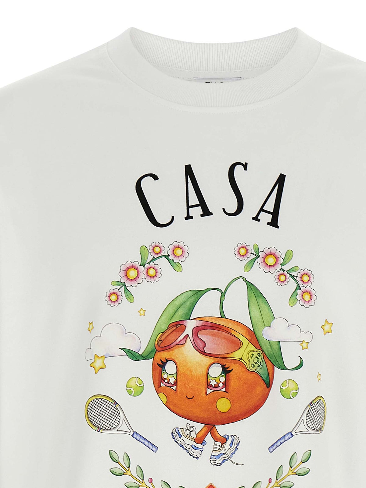 'Casa Way Orange Mascot' T-shirt