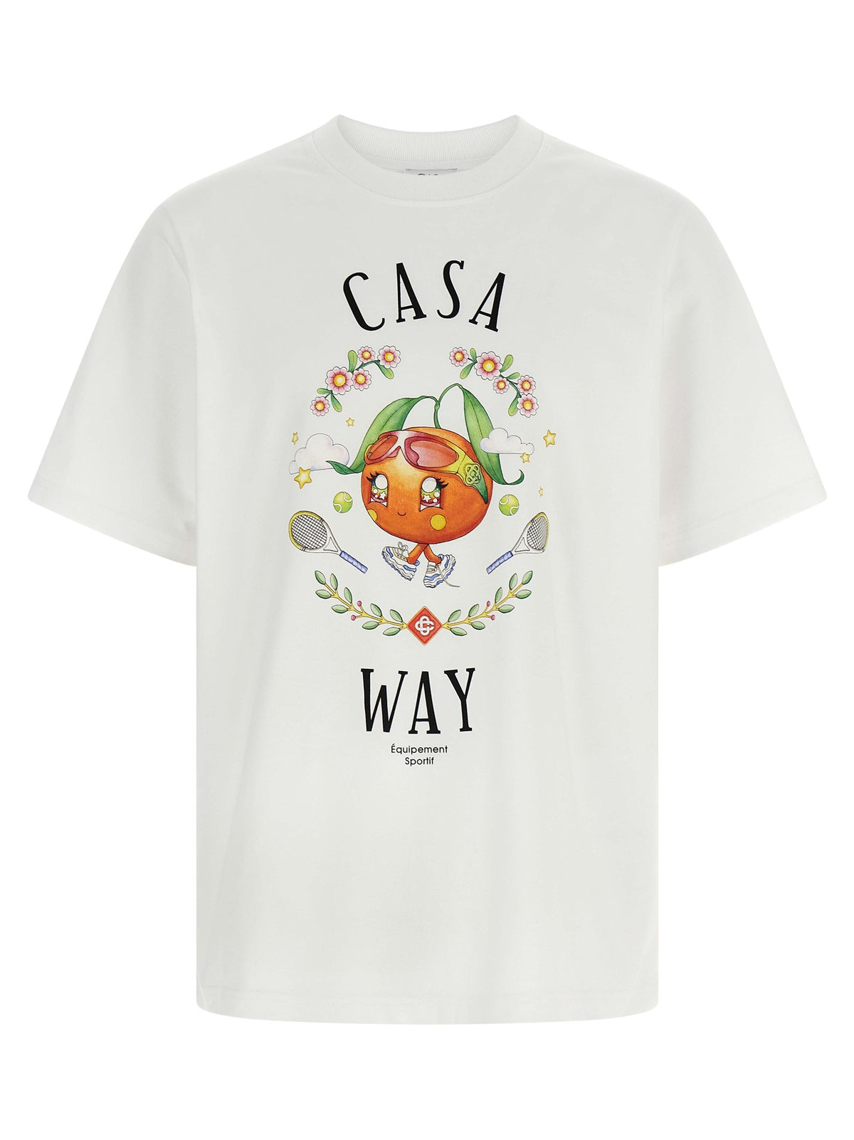'Casa Way Orange Mascot' T-shirt