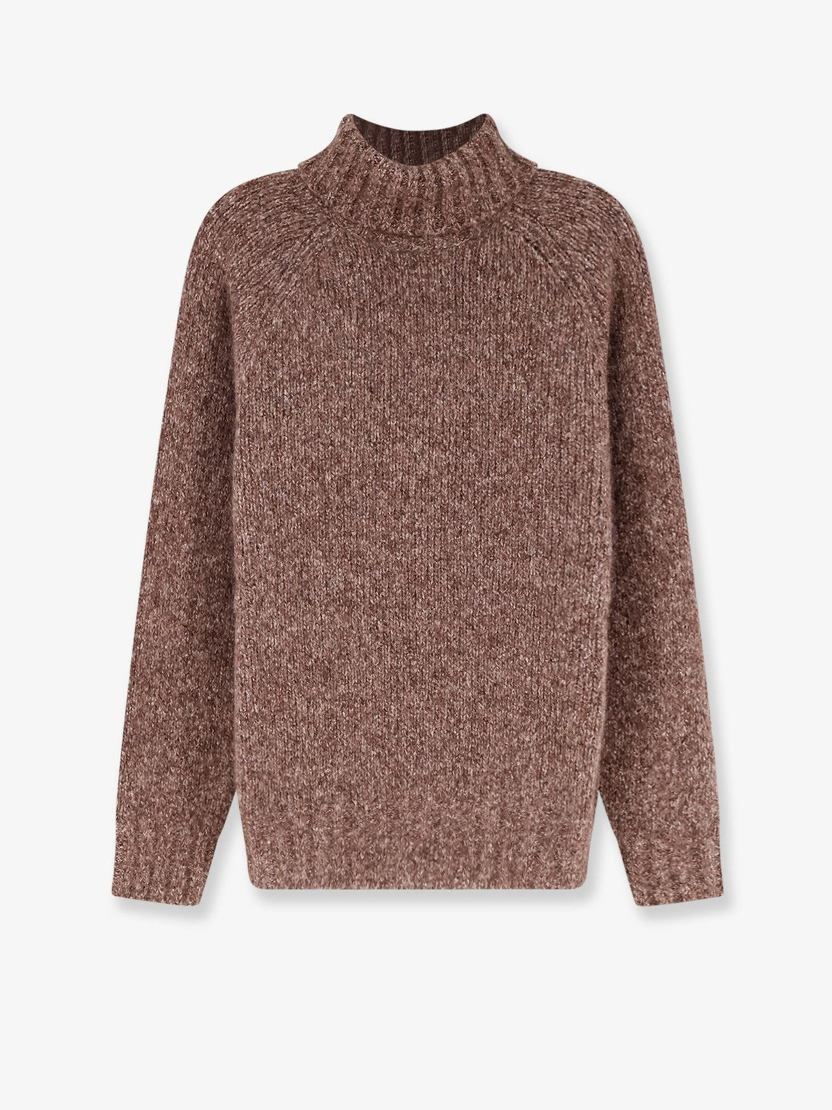 Cashmere and silk blend turtleneck