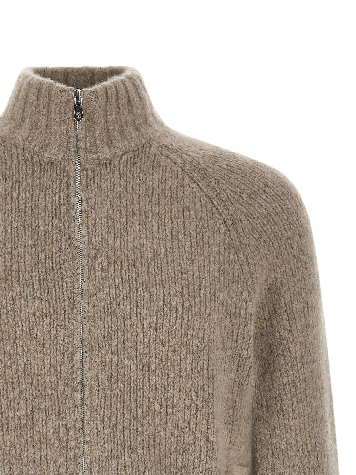 Cashmere and silk cardigan