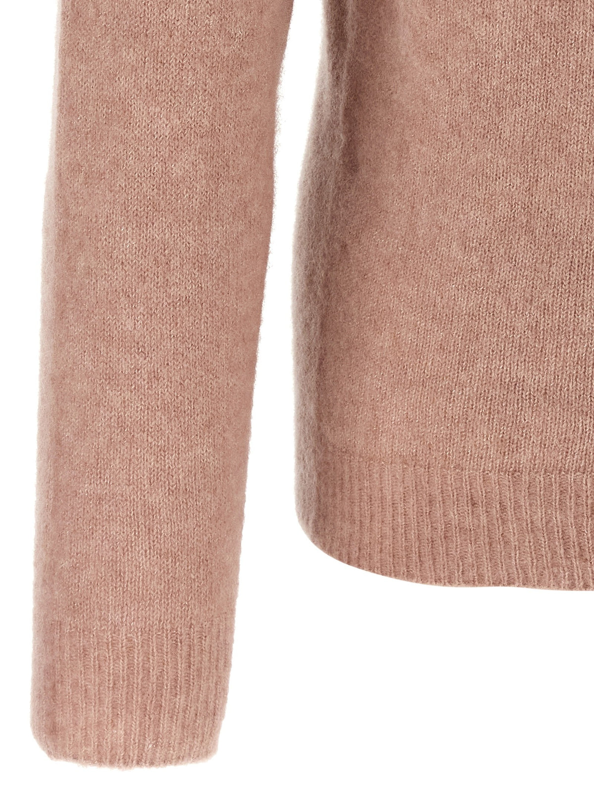 Cashmere and silk polo shirt