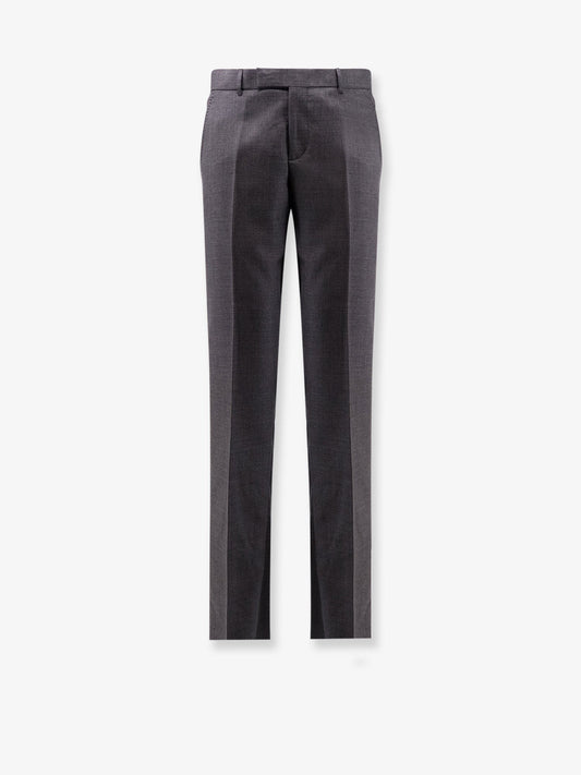 Cashmere and wool trousers