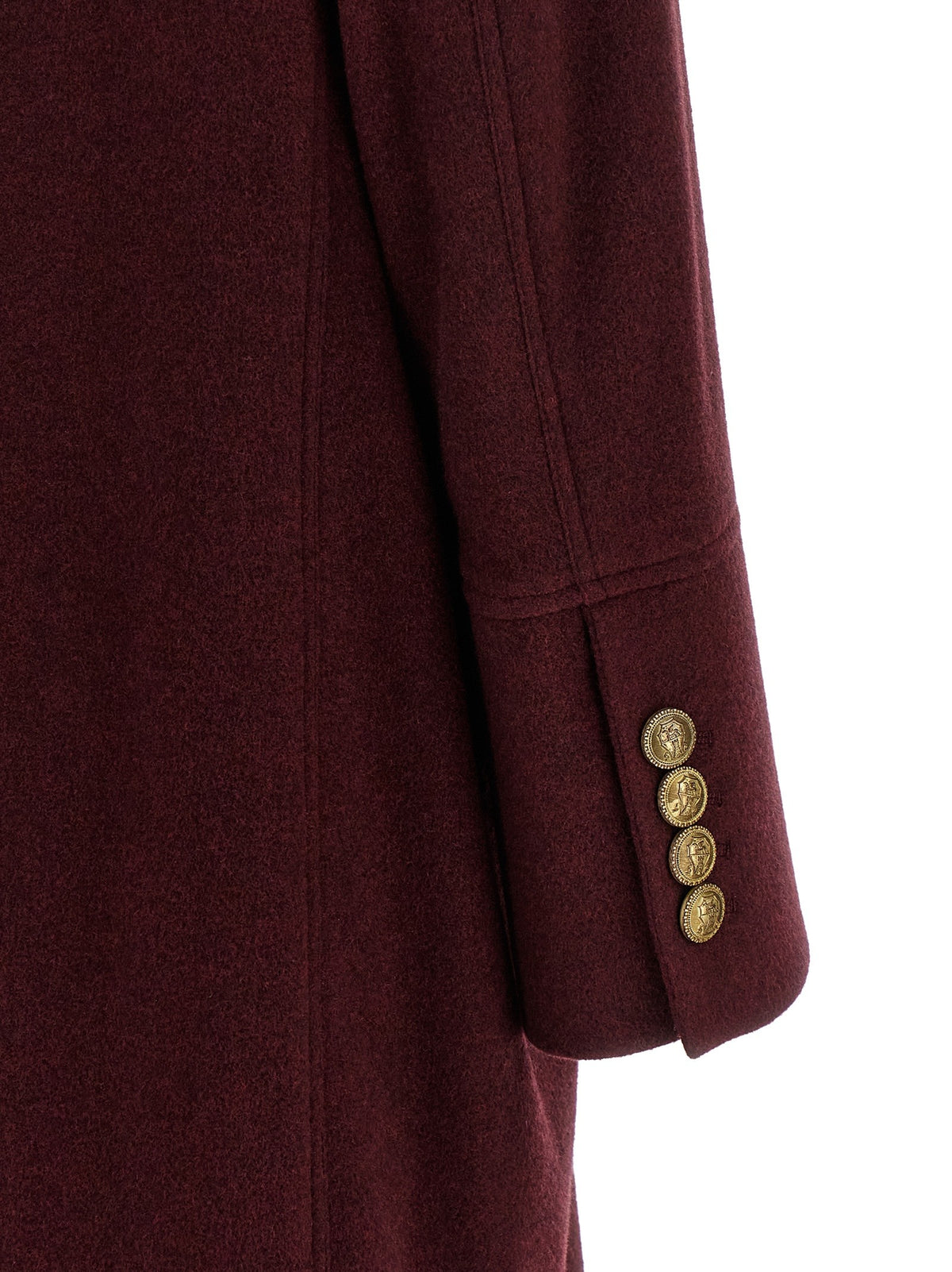 Cashmere double-breasted coat