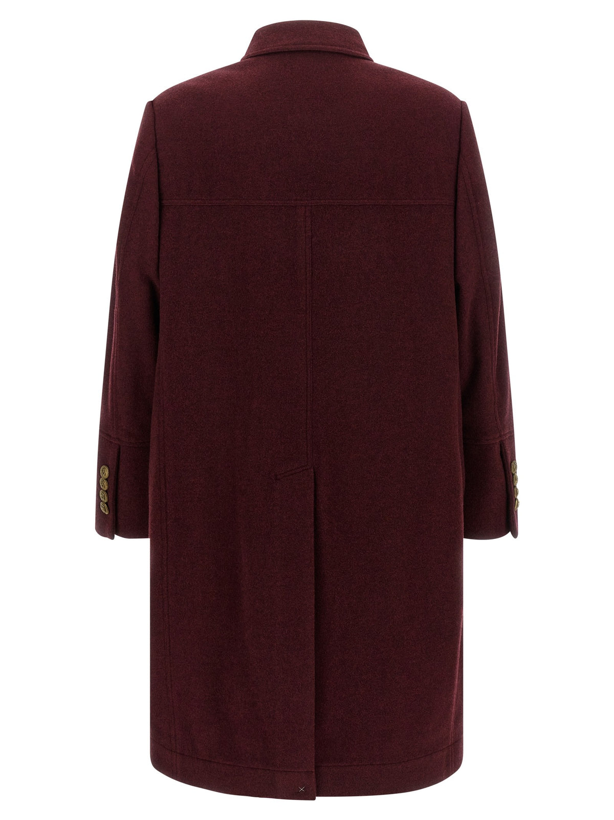 Cashmere double-breasted coat