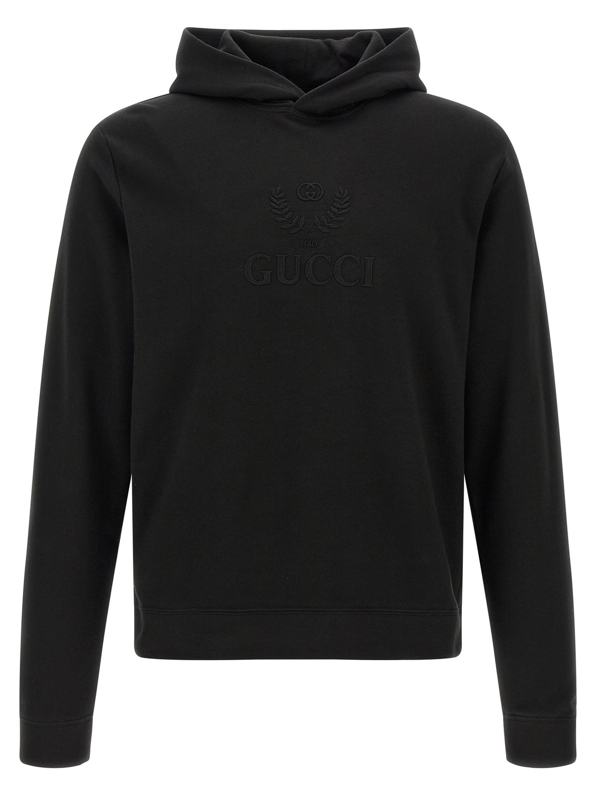 Cashmere jersey hoodie