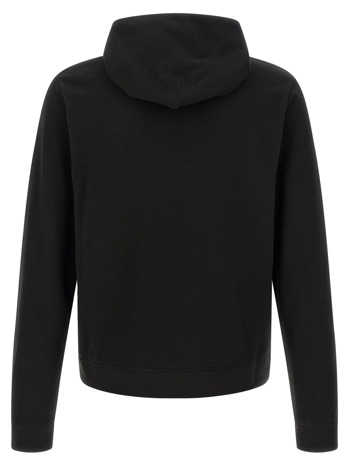 Cashmere jersey hoodie