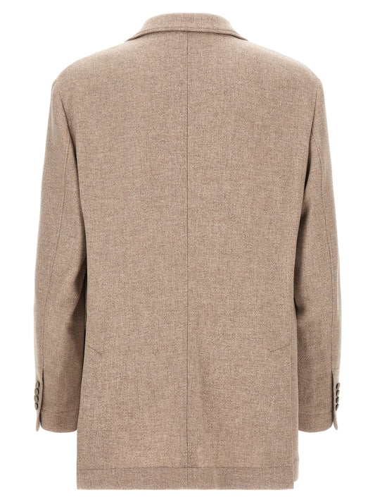 Cashmere panama blazer