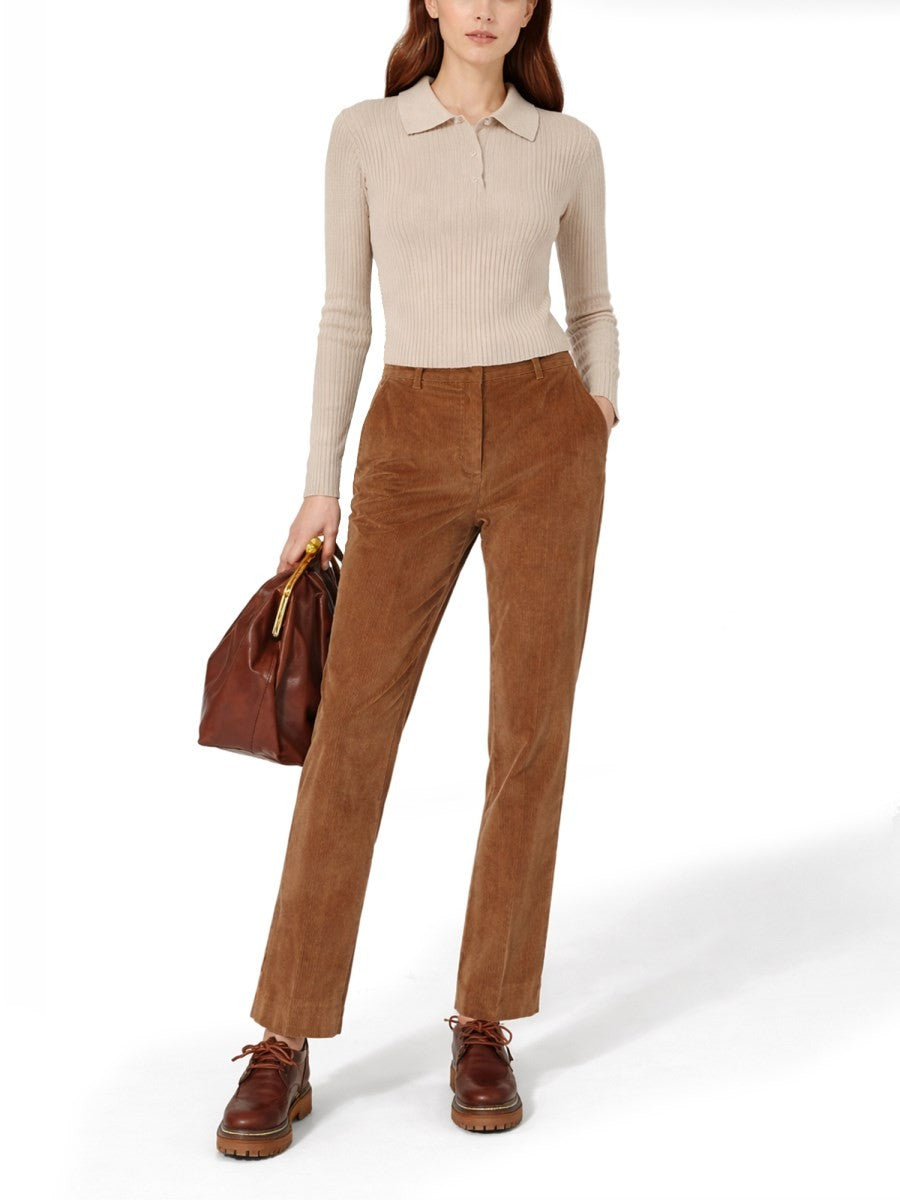 CASHMERE POLO SHIRT