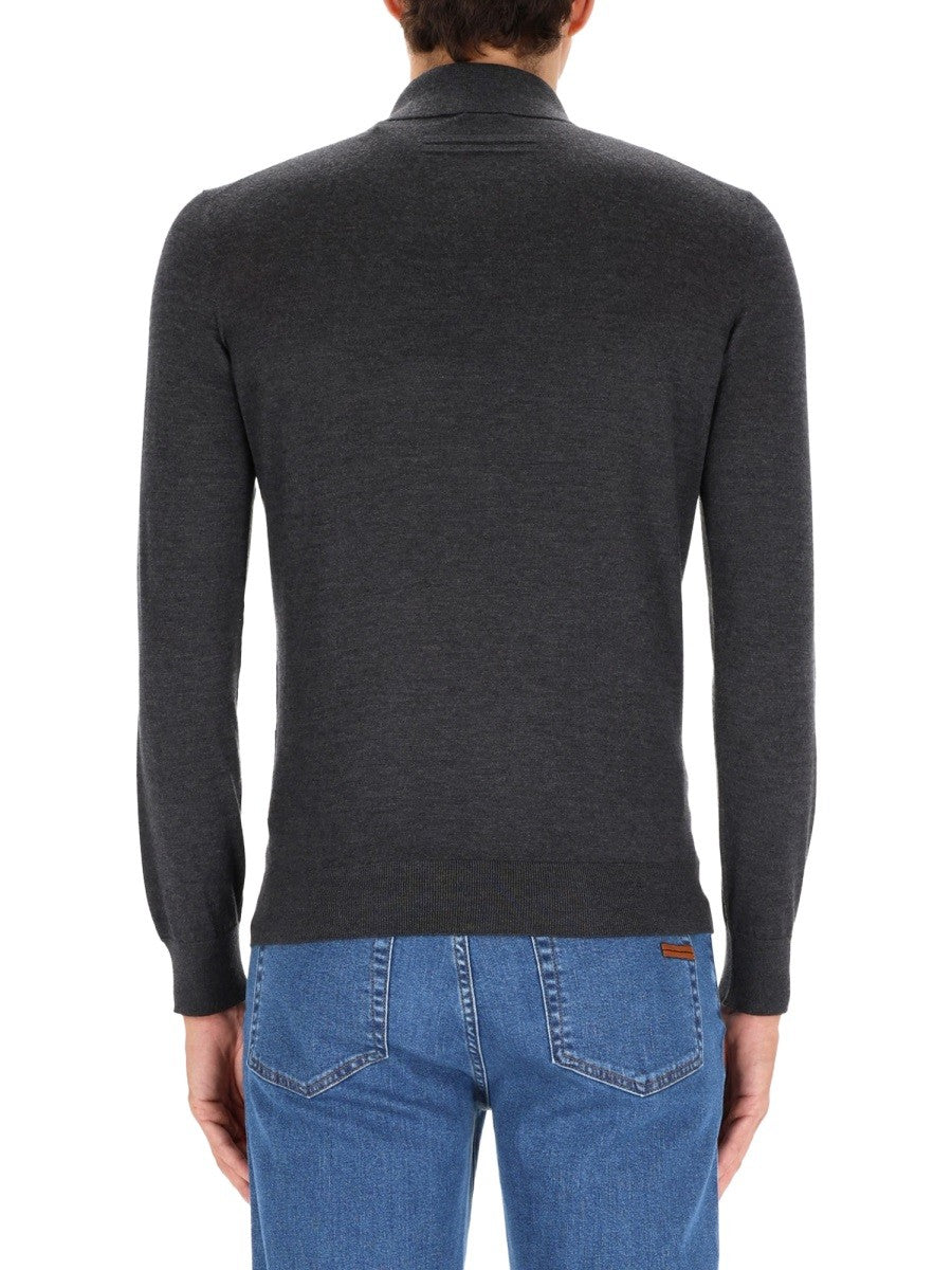 CASHMERE POLO SHIRT