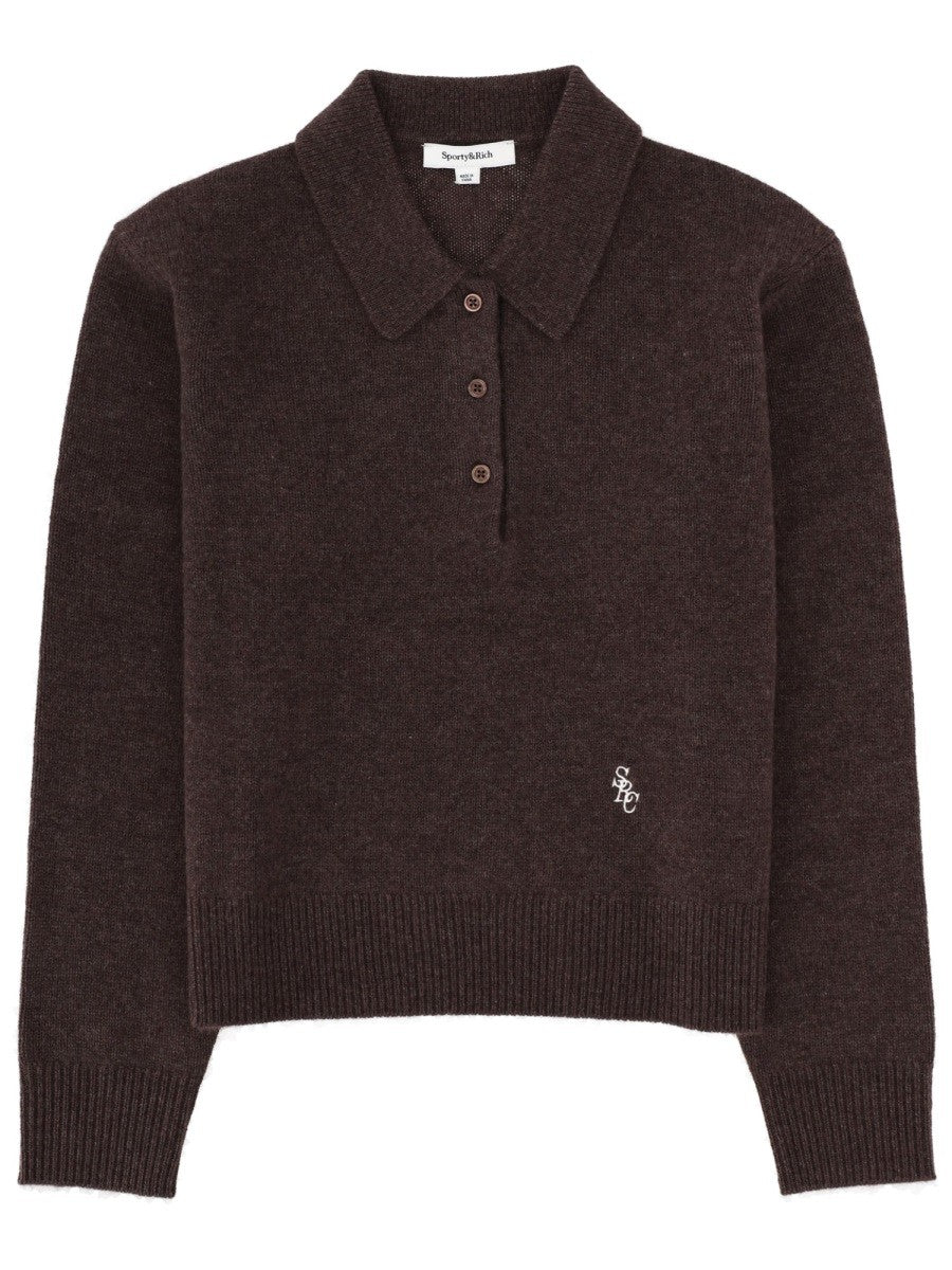 CASHMERE POLO SHIRT