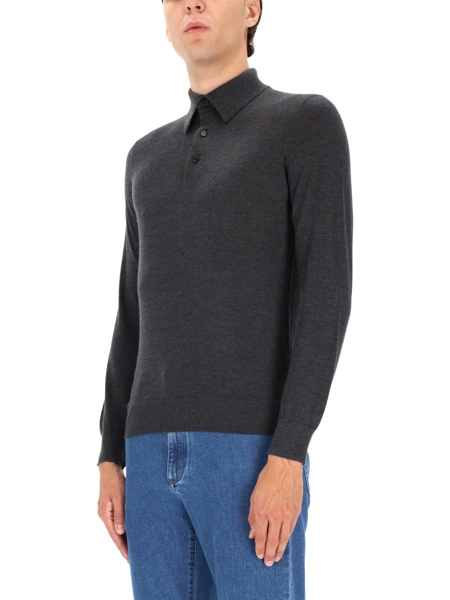 CASHMERE POLO SHIRT