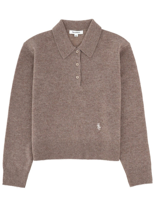 CASHMERE POLO SHIRT