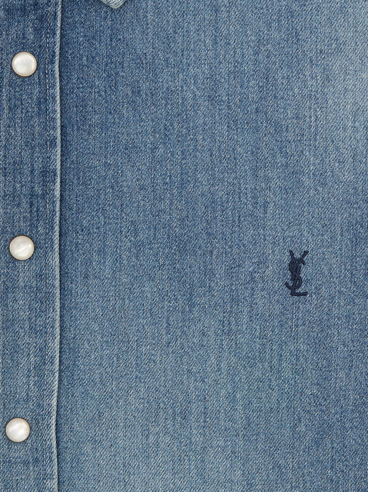 Cassandre Horizon Blue Denim Shirt