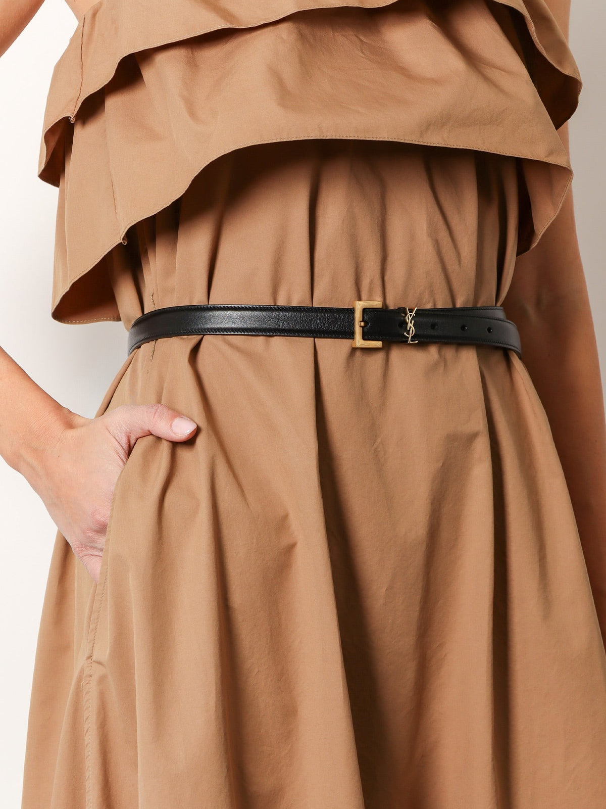 Cassandre leather belt