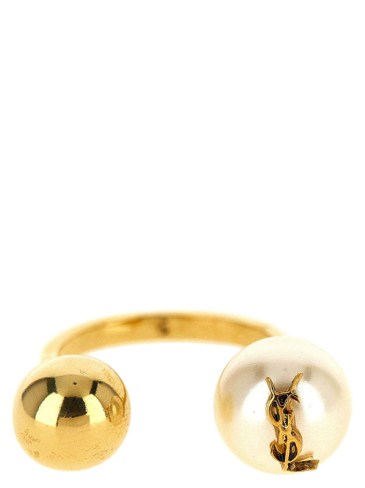 'Cassandre' Ring with Pearl and Sphere