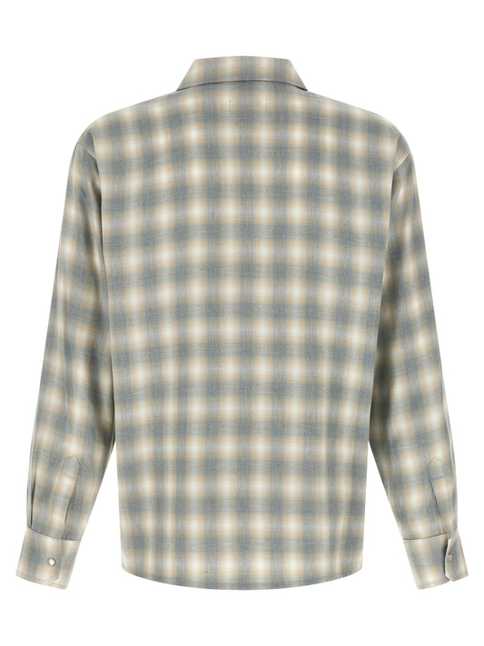 Check dégradé shirt