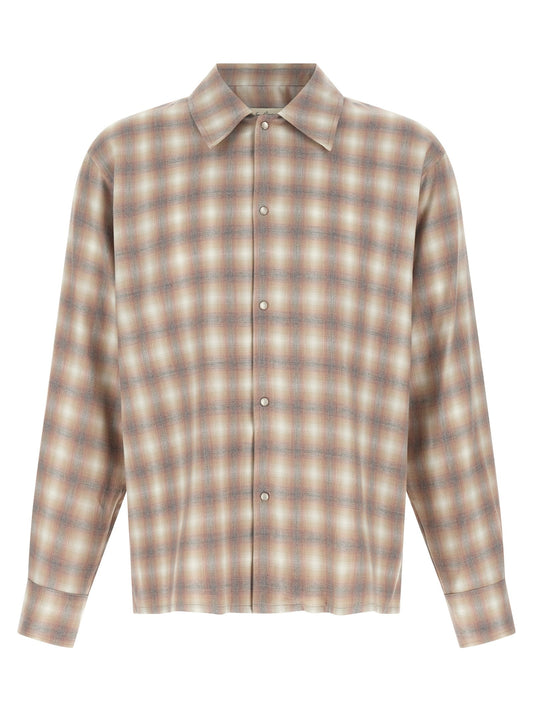 Check dégradé shirt