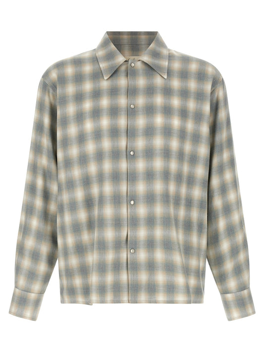 Check dégradé shirt