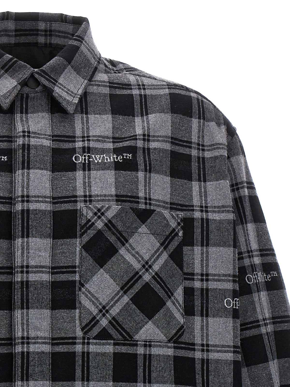 'Check Flannel Padded' jacket