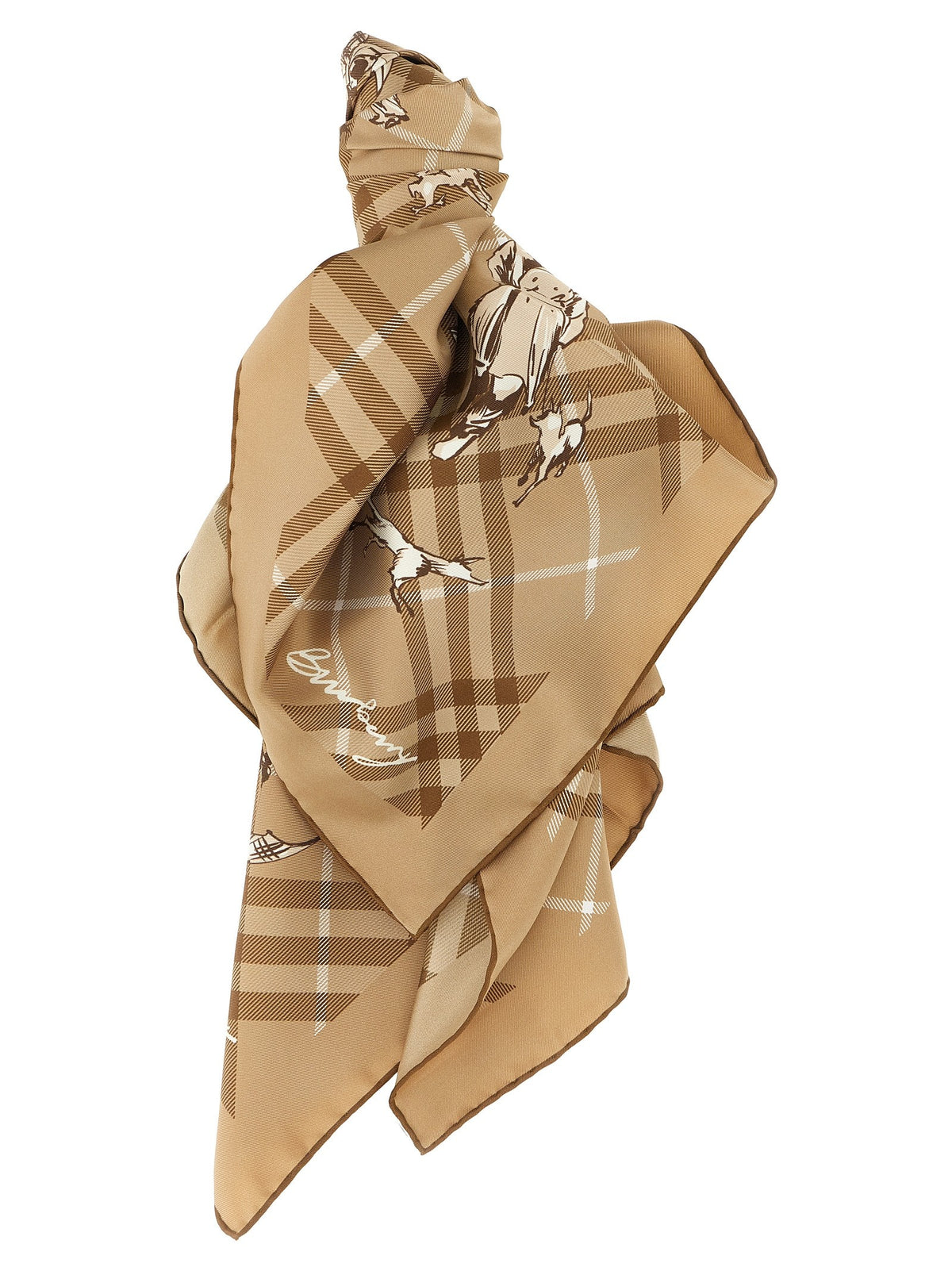 'Check Mates' scarf
