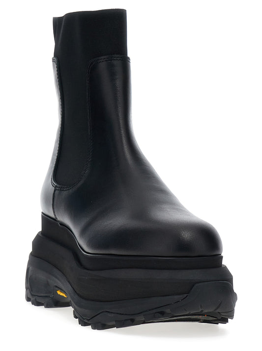 Chelsea leather ankle boots